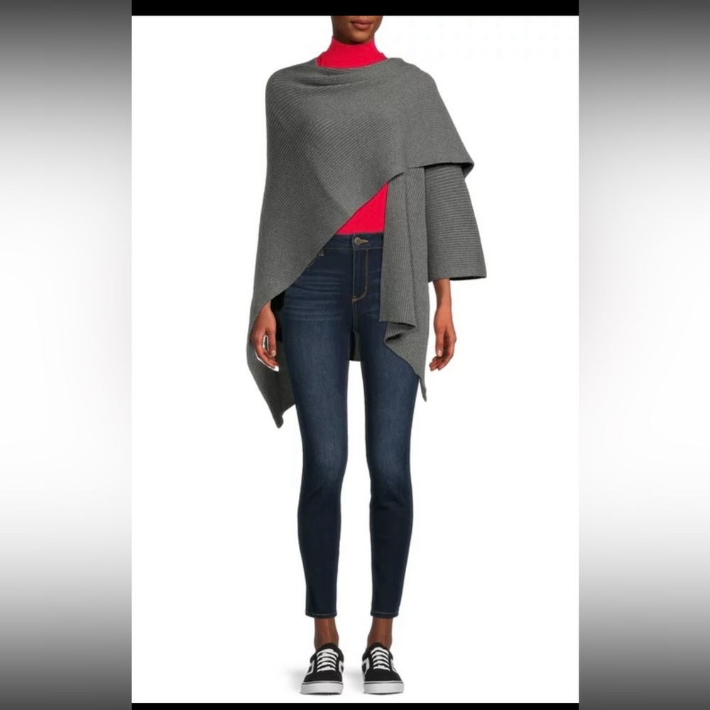 Versatile Ruana Sweater - Picture 2 of 7